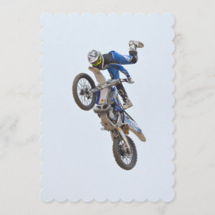 Motocrossytterlighettrick Inbjudningar