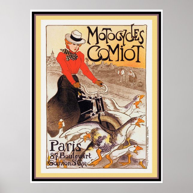 Motocycle Comiot Poster (Framsidan)