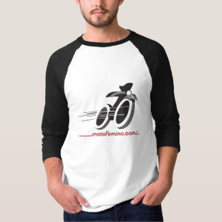 MotoFemina 3/4 sleeveRaglan Tee Shirt