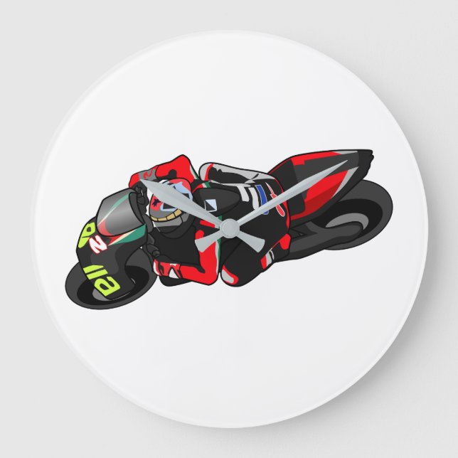 MotoGP Aprilia Stor Klocka (Framsida)