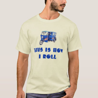 motokar, hur jag rullar t-skjortan tee