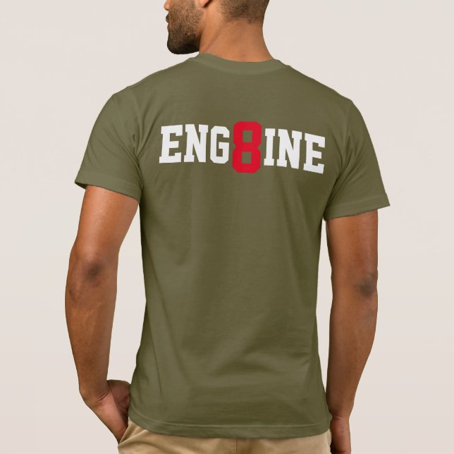 Motor 8 FIT T-Shirt (Baksida)