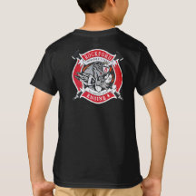 Motor 8 stora ungdomsungdomar i Logotyp T-Shirt