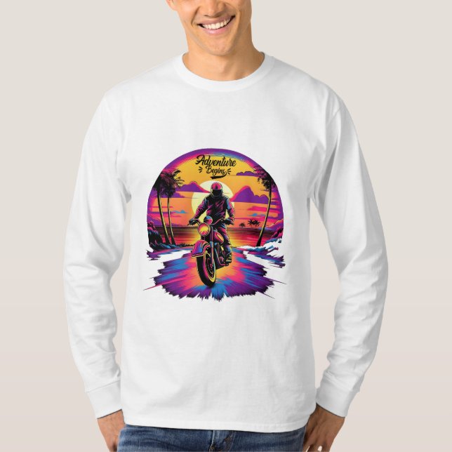 Motor Äventyr Begins T-shirt (Framsida)