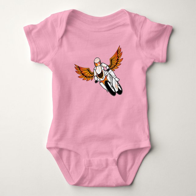 Motor Bike Design T Shirt (Framsida)