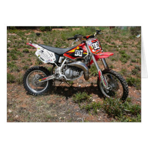 Motor Bike Hälsningskort