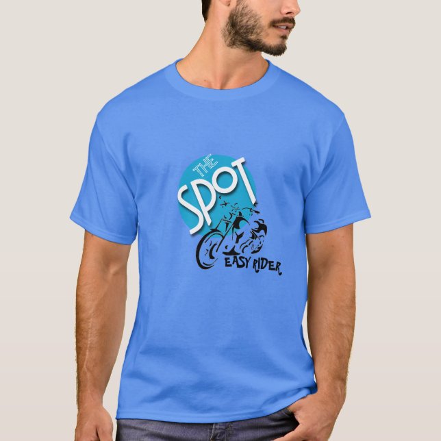 Motor BIKE, LÄTT RID Tee Shirt (Framsida)