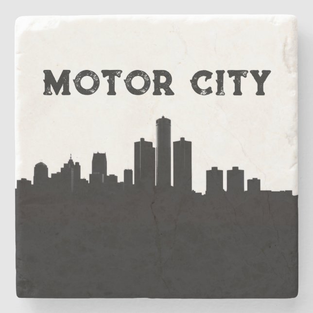 Motor City 313 Coaster Stenunderlägg (Framsidan)