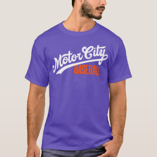 Motor City Baseball T Shirt