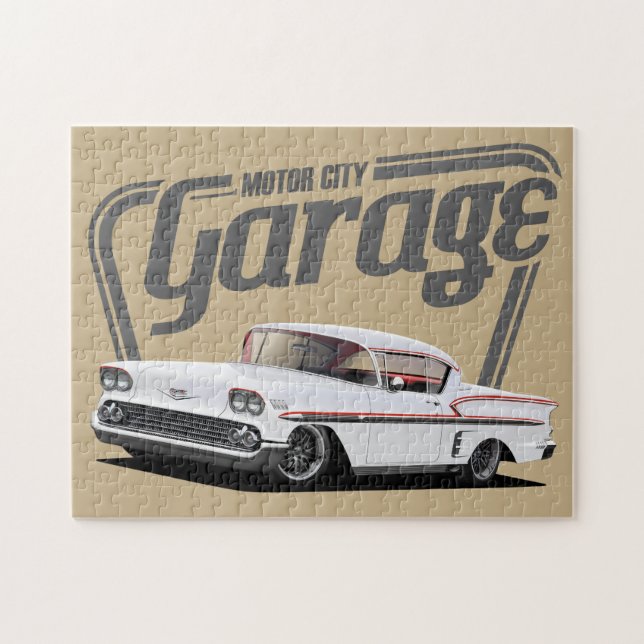 Motor City Impala Pussel (Horisontell)