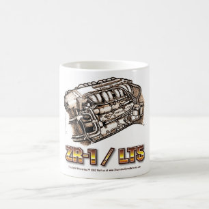 Motor för ZR1 LT5 Corvette Kaffemugg