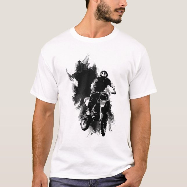 Motor Kor Grunge Tee Shirt (Framsida)