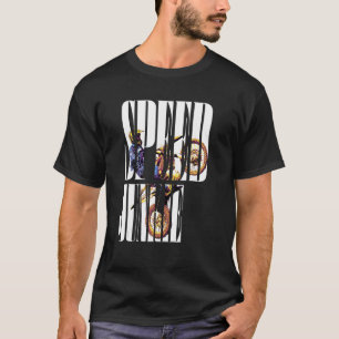 Motor Kor Quote Bike Speed Junkie Braap T Shirt