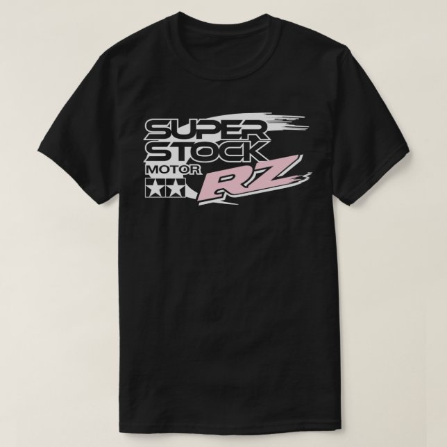Motor Label för Tamiya Toppen RZ T Shirt (Design framsida)