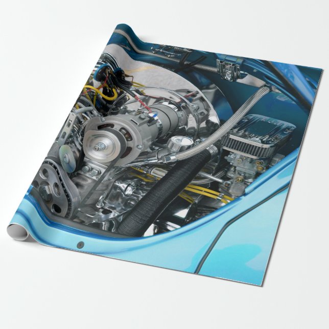 Motor Presentpapper (Utrullad)