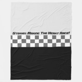 Motor Sport - tematisk design Fleecefilt