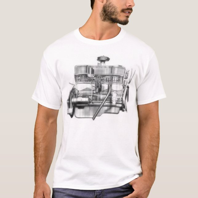 Motor T Tee Shirt (Framsida)