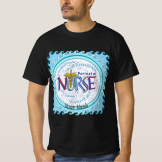 Motor till sjuksköterska för perinatal t shirt