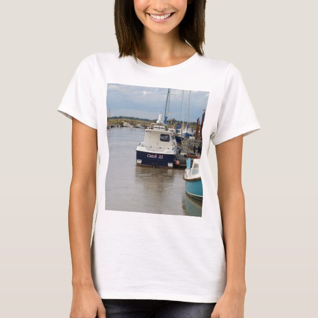Motorbåt Catch 22 T-shirt (Framsida)