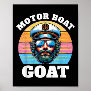 Motorbåt Get _ Rollig Motorbåt Kapten Poster