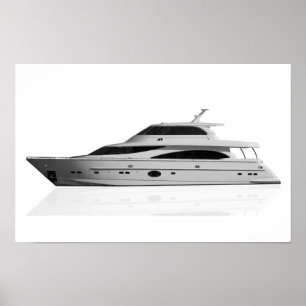 Motorbåt Poster