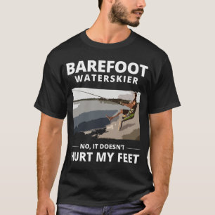 Motorbåten Barefoot skiing Vatten sport T Shirt