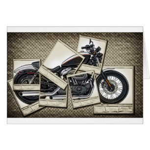 Motorbike Hälsningskort
