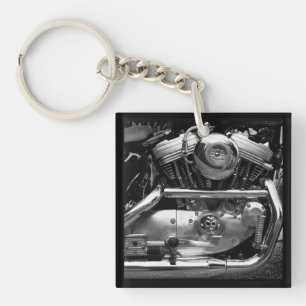 Motorbikemotor Keychain/nyckelring