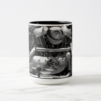 Motorbikemotormugg Två-Tonad Mugg