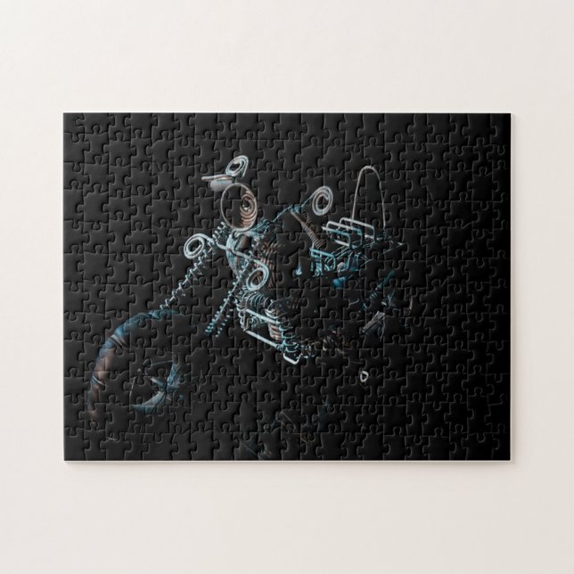 motorbikepussel pussel (Horisontell)