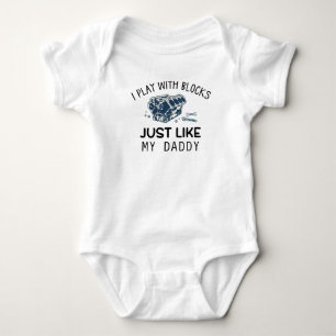 Motorblock Mekaniker Pappa Framtida Mekaniker T Shirt