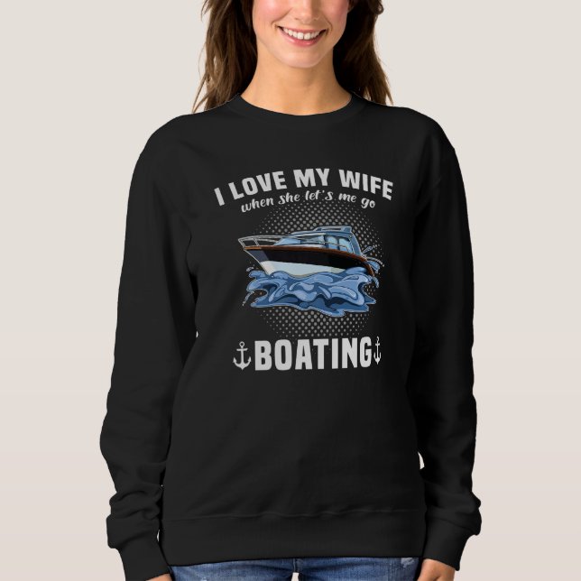 Motorboat sports boat sailing boat driving licence t shirt (Framsida)
