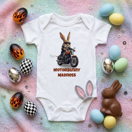 Motorbunny Madness - Söt motorcykelkanin motorcyke T Shirt