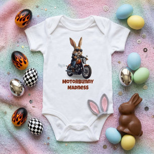 Motorbunny Madness - Söt motorcykelkanin motorcyke T Shirt