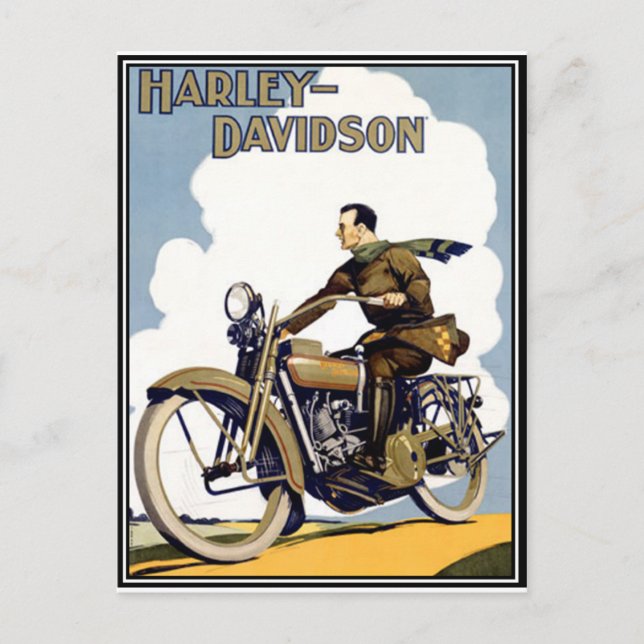 Motorbyke Vykort (Framsida)