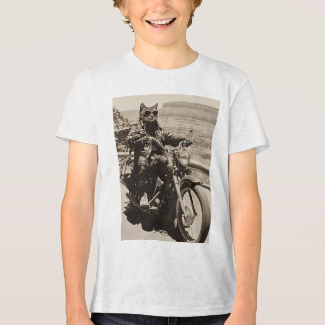 Motorcat V01 T Shirt (Framsida)