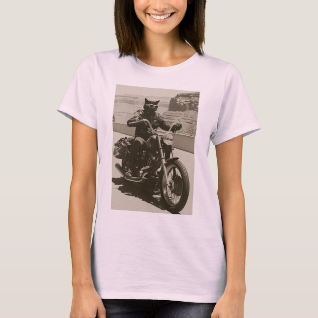 Motorcat V02 T Shirt (Framsida)