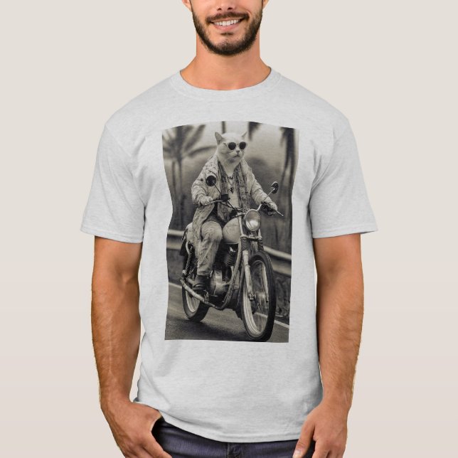 Motorcat V03 T Shirt (Framsida)