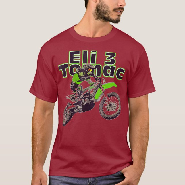 Motorcross Eli 3 Tomac T Shirt (Framsida)