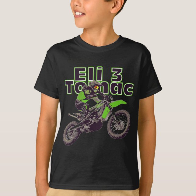 Motorcross Eli 3 Tomac T Shirt (Framsida)