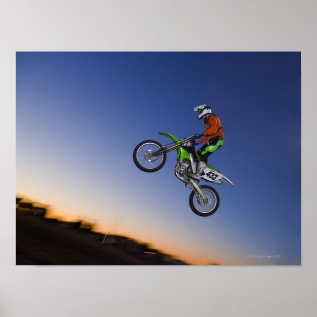 Motorcross Rider Poster (Framsidan)