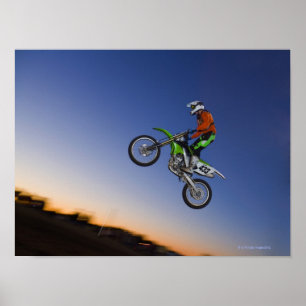 Motorcross ryttare poster