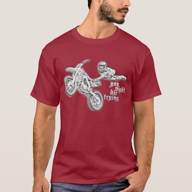 Motorcross T-tröja T-shirt (Framsida)