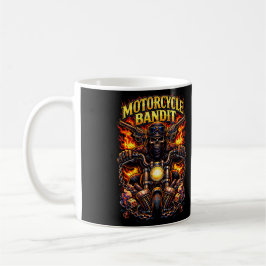 Motorcycle Bandit Kaffemugg
