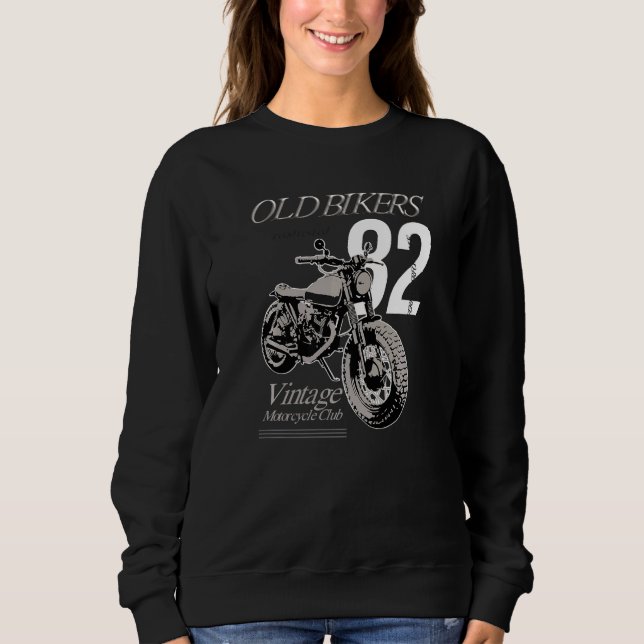 Motorcycle Biker 1982 for Men and Women  T Shirt (Framsida)