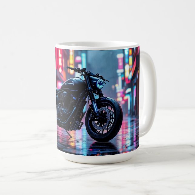 Motorcycle City Kaffemugg (Framsida höger)