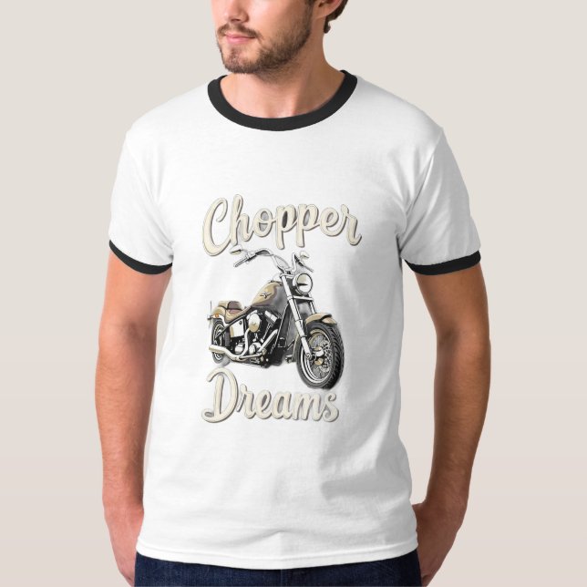 motorcycle design t shirt (Framsida)