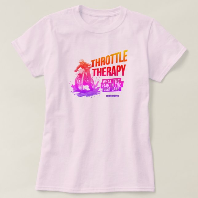 Motorcycle Dirt Bike | Therapy | Women's T-Shirt (Design framsida)