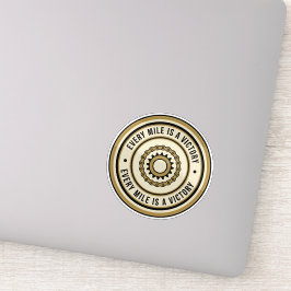 Motorcycle Distance Achievement Style Klistermärken