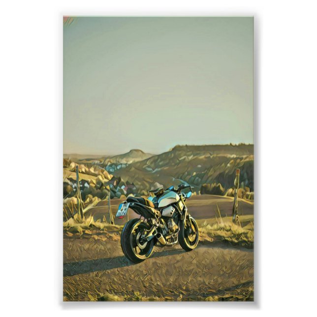 Motorcycle gifts fototryck (Framsidan)